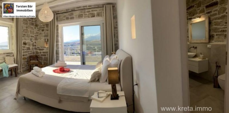 Pitsidia Kreta, Pitsidia: Neu gebaute Luxusvilla mit Meerblick Haus kaufen